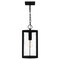 Quoizel Hazel 1-Light Earth Black Outdoor Hanging Lantern HAZ1909EK - alternate 2